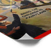 修復された素晴らしヴィンテージマジシャンのポスター ポスター (角)