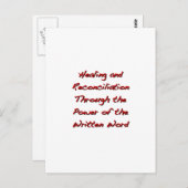 修復と調整 ポストカード (正面/裏面)