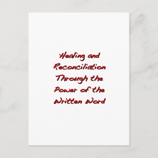 修復と調整 ポストカード (正面)