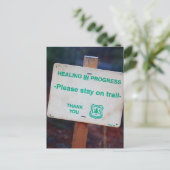 修復の進行中 ポストカード (スタンド正面)