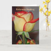 修復を採用 カード (黄色い花)