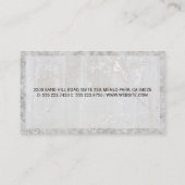 修復ツールロゴ | 大理石コンクリート 名刺 (裏面)