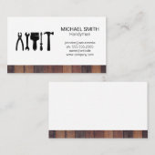 修復ツール |木製ボード 名刺 (正面/裏面)