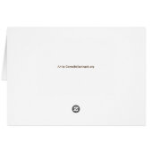 修復ハートワードアー感動的トノートカード (裏面横)