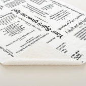 修復聖なる書物、 経典毛布（カスタマイズ可能） シェルパブランケット (3/4)