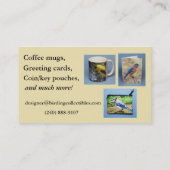 修正されたBirdingCollectiblesの名刺 名刺 (裏面)