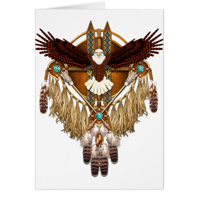 修正される白頭鷲の曼荼羅- (正面)