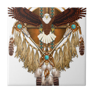 修正される白頭鷲の曼荼羅- タイル