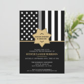 修正オフィサー銀線退職パーティー 招待状 (スタンド正面)