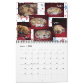 修正ホリーの半ダースの誕生日カレンダー カレンダー (3月 2026)