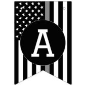 修正役員退職金薄銀線 バンティングフラッグ (第2の旗)