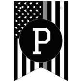 修正役員退職金薄銀線 バンティングフラッグ (第3の旗)