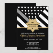 修正役員退職金薄銀線 招待状 (正面/裏面)