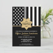 修正役員退職金薄銀線 招待状 (スタンド正面)