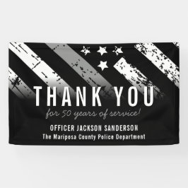 修正役員退職金薄銀線 横断幕