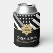 修正役員退職金薄銀線 缶クーラー (缶裏面)