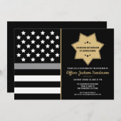 修正役員退職銀線パーティー 招待状 (正面/裏面)