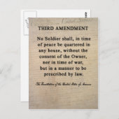 修正第3のはがき ポストカード (正面/裏面)