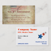 修正2のfflのディーラーの名刺 名刺 (正面/裏面)