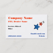 修正2のfflのディーラーの名刺 名刺 (裏面)