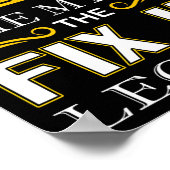 修正Itパパギフト父の日ハンディマン ポスター (角)