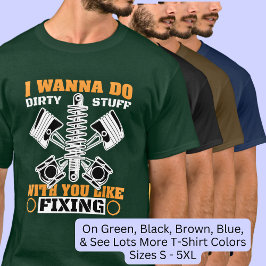 修理が好きな物をしたい Tシャツ