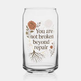 修理を超えて壊れていない ガラス缶