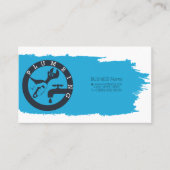 修理サービス給排水衛生設備の名刺 名刺 (正面)