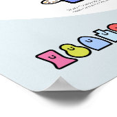 修理不能：浴室の衛生状態 ポスター (角)