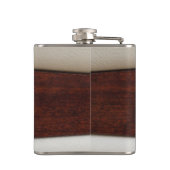 修理工のV8エンジンの紋章 フラスク (裏面)