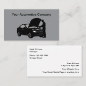 修理最高の車のサービス 名刺 (正面/裏面)