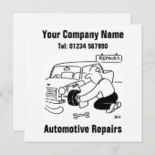 修理車のカード シーズンカード (正面/裏面)