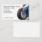 修理車のサービスの名刺 名刺 (正面/裏面)