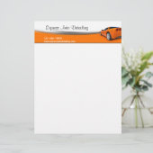 修理車のショップ レターヘッド (スタンド正面)