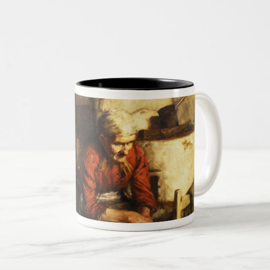 修繕の衣服 ツートーンマグカップ (正面右)