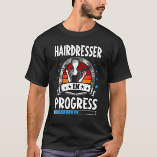 修行中の理容師 Tシャツ