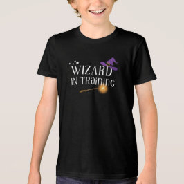 修行中の魔法使い - 家族でハロウィンにマッチ トライブレンドＴシャツ