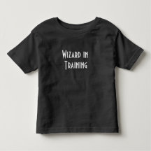 修行中の魔法使いTシャツ 黒いムグル
