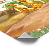 修行菩薩と五人の群れ ポスター (角)