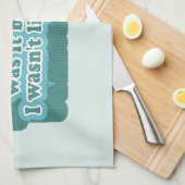 修辞的な問題のおもしろい文法 キッチンタオル (四つ折り)