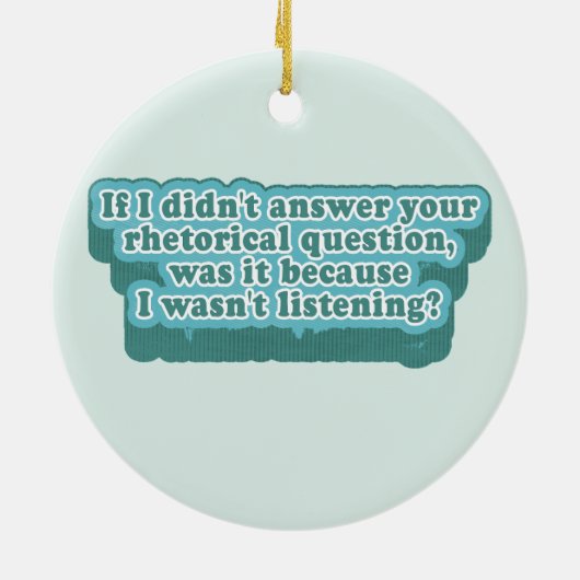 修辞的な問題のおもしろい文法 セラミックオーナメント (裏面)