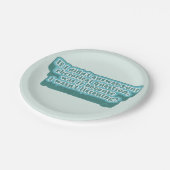 修辞的な問題のおもしろい文法 ペーパープレート (アングル)