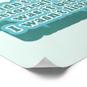 修辞的な問題のおもしろい文法 ポスター (角)