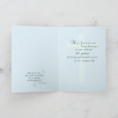 修道修道修道修道修道修道院創立60周年記念 カード (内部)