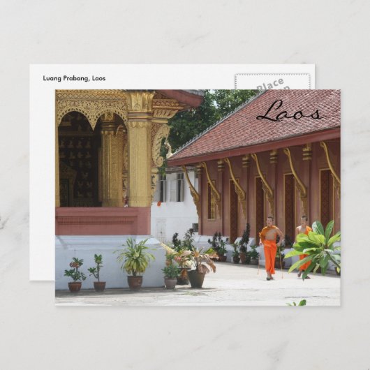 修道僧 ポストカード (正面/裏面)