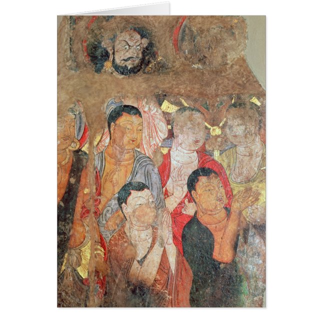 修道士および仏のグループ (正面)