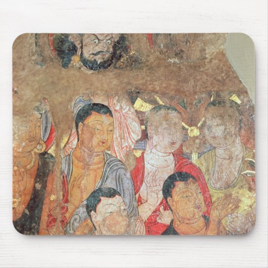 修道士および仏のグループ マウスパッド (正面)