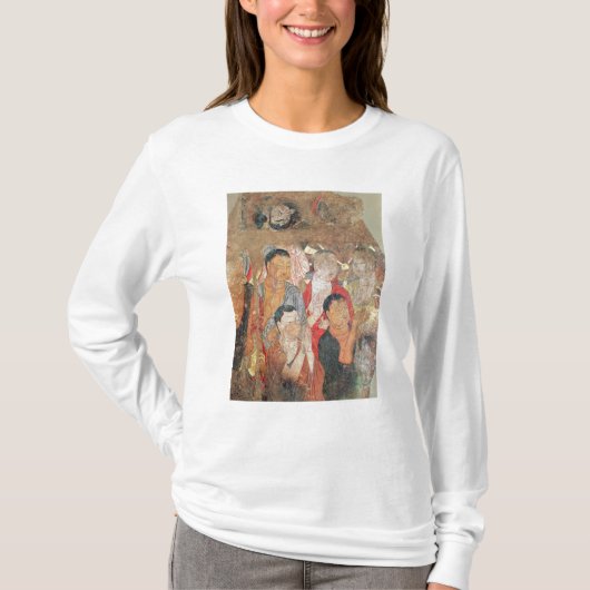 修道士および仏のグループ Tシャツ (正面)