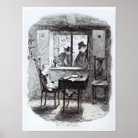 修道士とユダヤ人がオリバーを発見 ポスター (正面)