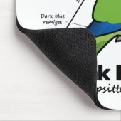 修道士のインコの統計量 マウスパッド (コーナー)